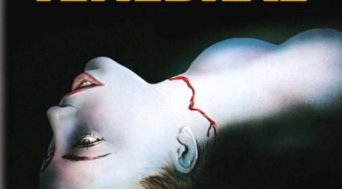 SYNAPSE FILMS ANNOUNCES THE SINGLE-DISC RELEASE OF TENEBRAE, DARIO ARGENTO’S GIALLO MASTERPIECE, ON BLU-RAY AND DVD SEPTEMBER 13th